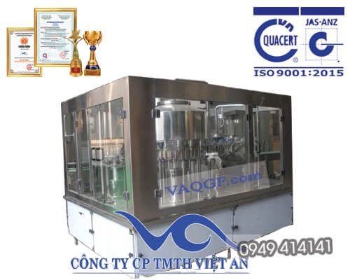 máy chiết rót chai 7 trong 1 vacgf 3000