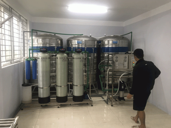 bàn giao hệ thống lọc nước VACA750 tại Hà Tĩnh