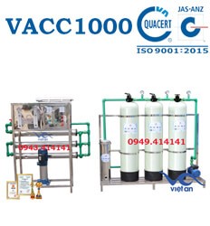 Dây chuyền lọc nước 1000l VACC1000