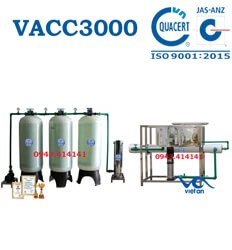 Dây chuyền lọc nước 3000l VACC3000