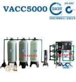 Dây chuyền lọc nước 5000l/h composite van cơ VACC5000