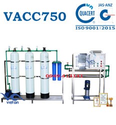 Dây chuyền lọc nước 750l VACC750