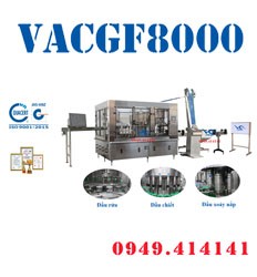Máy chiết rót chai tự động VACGF8000