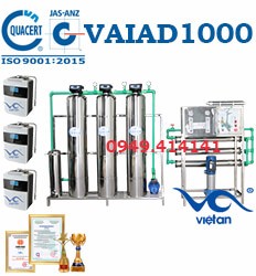 Dây chuyền lọc nước điện giải 1000 l/h VAIAD1000