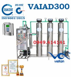 Dây chuyền lọc nước điện giải 300 l/h VAIAD300