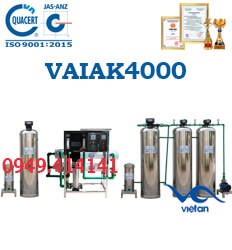 dây chuyền lọc nước tạo khoáng 4000l VAIAK4000