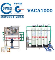 Dây chuyền lọc nước tinh khiết 1000l/h VACA1000