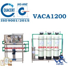 Dây chuyền lọc nước tinh khiết 1200l/h VACA1200