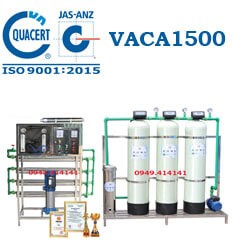 Dây chuyền lọc nước tinh khiết 1500l/h VACA1500