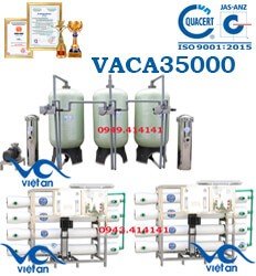 Dây chuyền lọc nước tinh khiết 35000l/h VACA35000