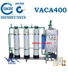 Dây chuyền lọc nước tinh khiết 400l/h VACA400