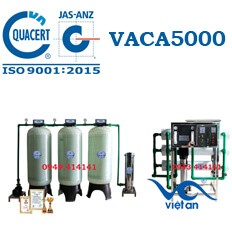 Dây chuyền lọc nước tinh khiết 5000l/h VACA5000