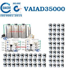 Dây chuyền lọc nước điện giải 35000 l/h VAIAD35000
