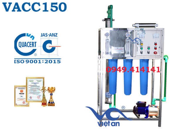 Dây chuyền lọc nước 150l VACC150