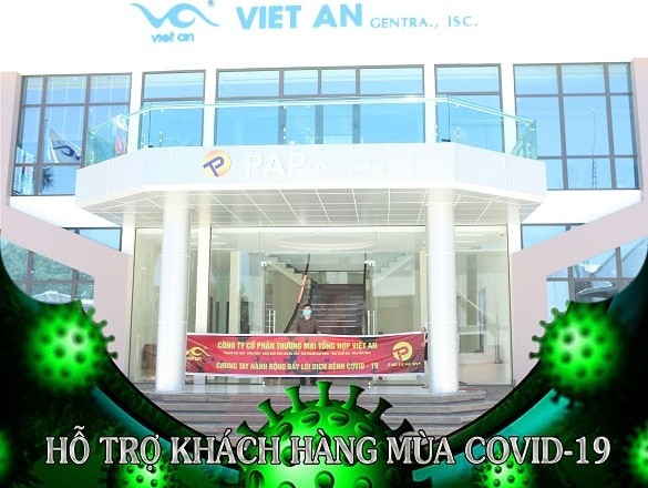 Việt An hỗ trợ khách hàng mùa covid