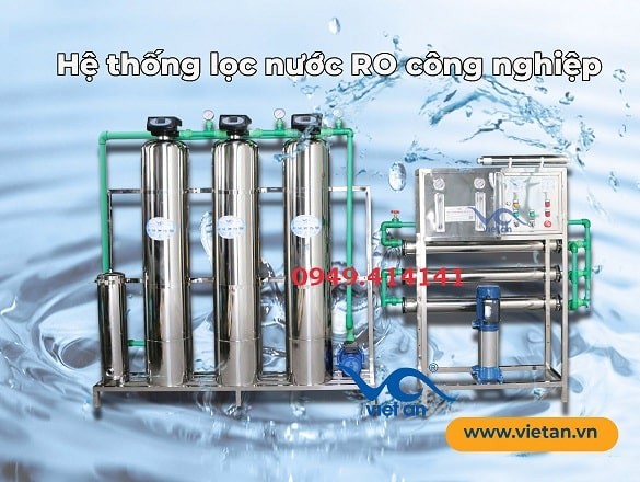 Dây chuyền lọc nước công nghệ RO được ưa chuộng trong sản xuất nước tinh khiết