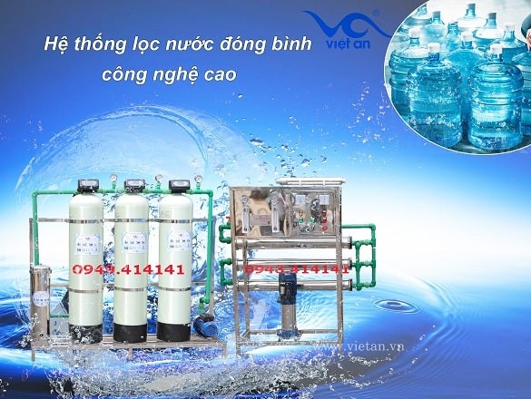 Hệ thống lọc nước đóng bình công nghệ cao