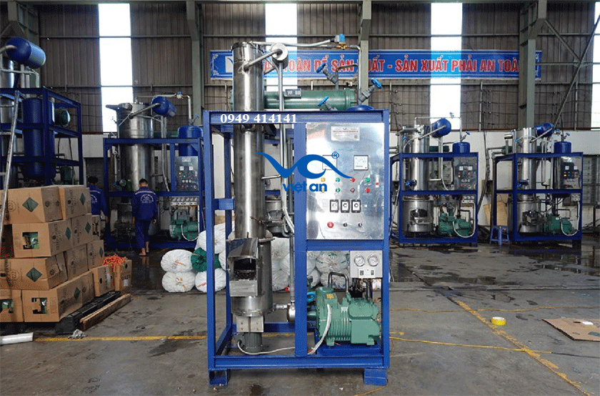Xuất máy làm đá viên 0.4 tấn - IVA400K cho khách hàng tại Cao Bằng