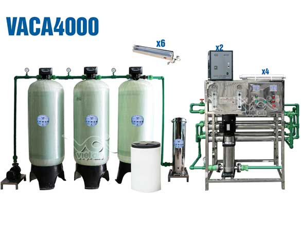 Dây chuyền lọc nước VACA4000