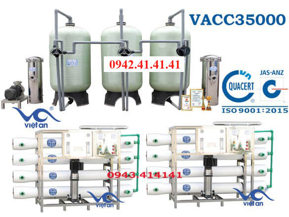 dây chuyền lọc nước vacc35000