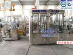 Máy chiết nước có ga bằng chai thủy tinh VAGGF4000