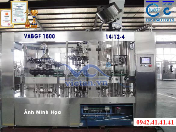 máy chiết rót bai vabgf1500